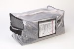 Soft Storage Bag with Zipper Closure