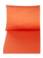54" x90"  T130  Orange Flat Sheet